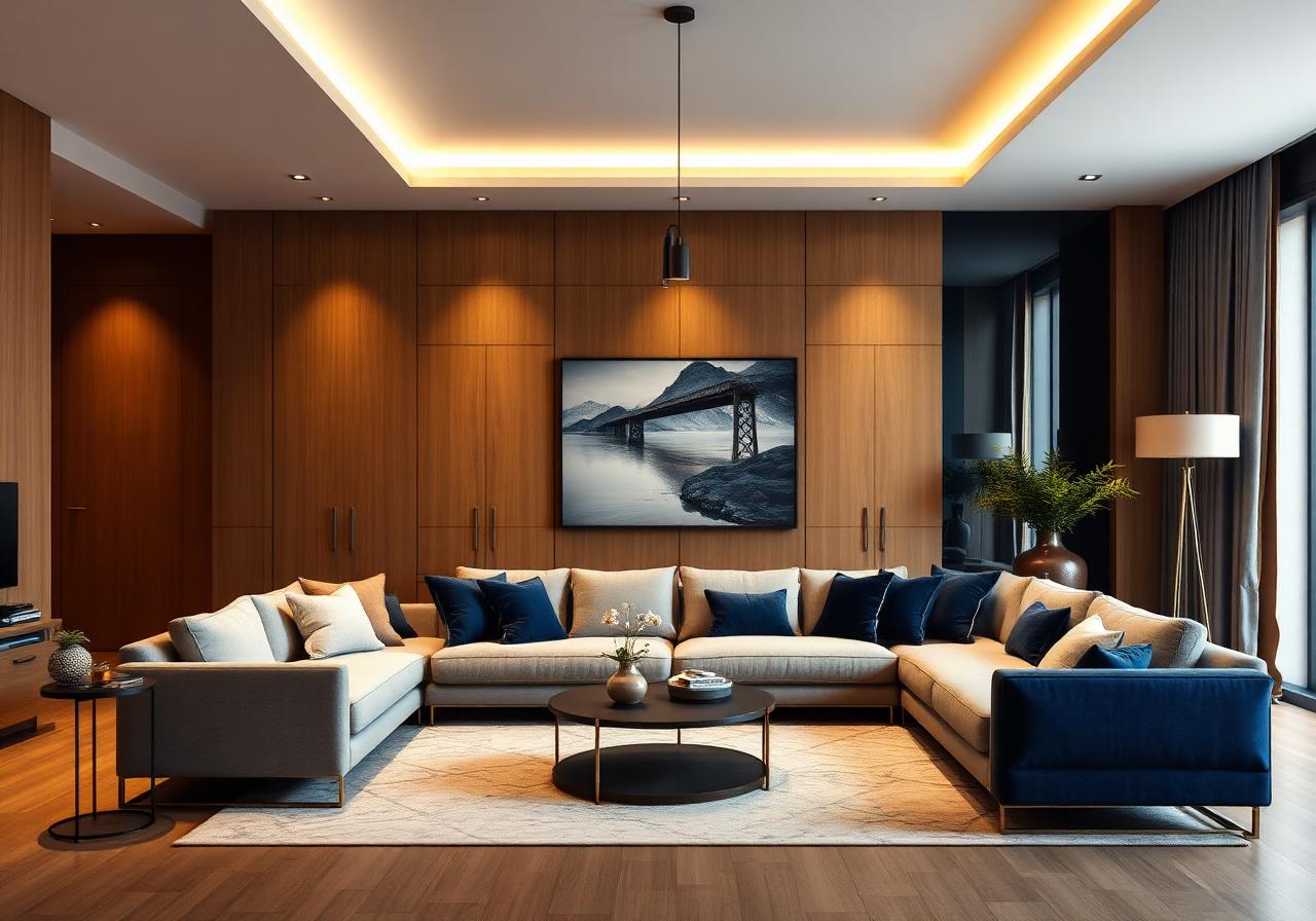 Luxury Living Interior